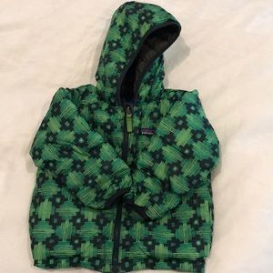 Patagonia baby reversible down sweater hoody